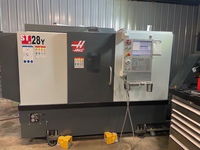 2022 HAAS ST-28Y Precise Universal Lathes | Bayou Machinery