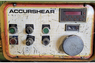 1993 ACCURSHEAR 62510 Power Squaring Shears (Inch) | Bayou Machinery (3)